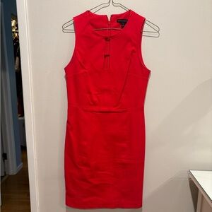 Banana Republic Red Sleeveless Dress
